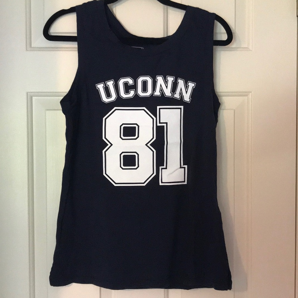 Navy Tank Top UCONN